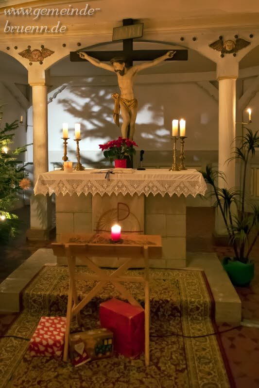 Musikalische Christmesse Kirche Br�nn 24.12.2024