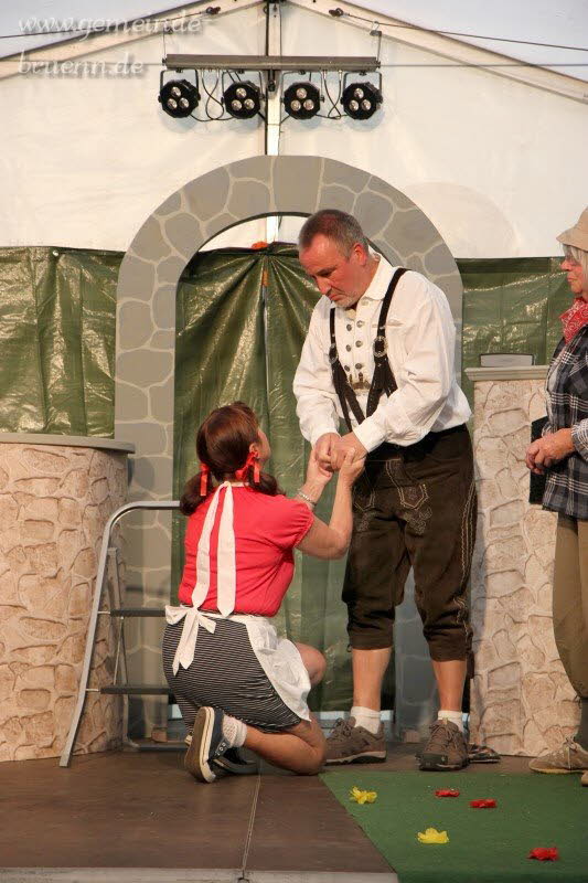 Mrchenvorfhrung, Fackelzug