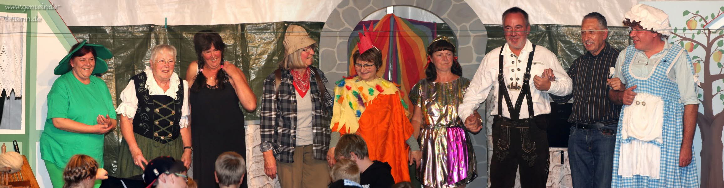 Mrchenvorfhrung, Fackelzug