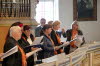 Gottesdienst, Frhschoppen, Feuerwehrbung, Feuerwerk