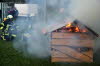 Gottesdienst, Frhschoppen, Feuerwehrbung, Feuerwerk