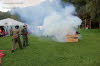 Gottesdienst, Frhschoppen, Feuerwehrbung, Feuerwerk