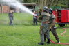 Gottesdienst, Frhschoppen, Feuerwehrbung, Feuerwerk