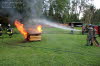 Gottesdienst, Frhschoppen, Feuerwehrbung, Feuerwerk