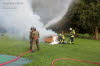Gottesdienst, Frhschoppen, Feuerwehrbung, Feuerwerk
