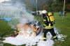 Gottesdienst, Frhschoppen, Feuerwehrbung, Feuerwerk