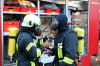 Gottesdienst, Frhschoppen, Feuerwehrbung, Feuerwerk