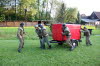 Gottesdienst, Frhschoppen, Feuerwehrbung, Feuerwerk