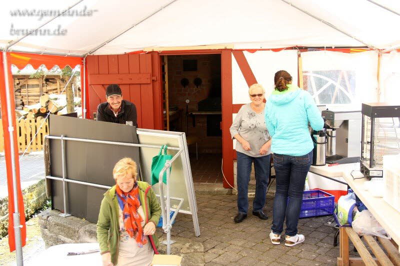 Frhlingsfest auf dem Dorfplatz 30.04.2017