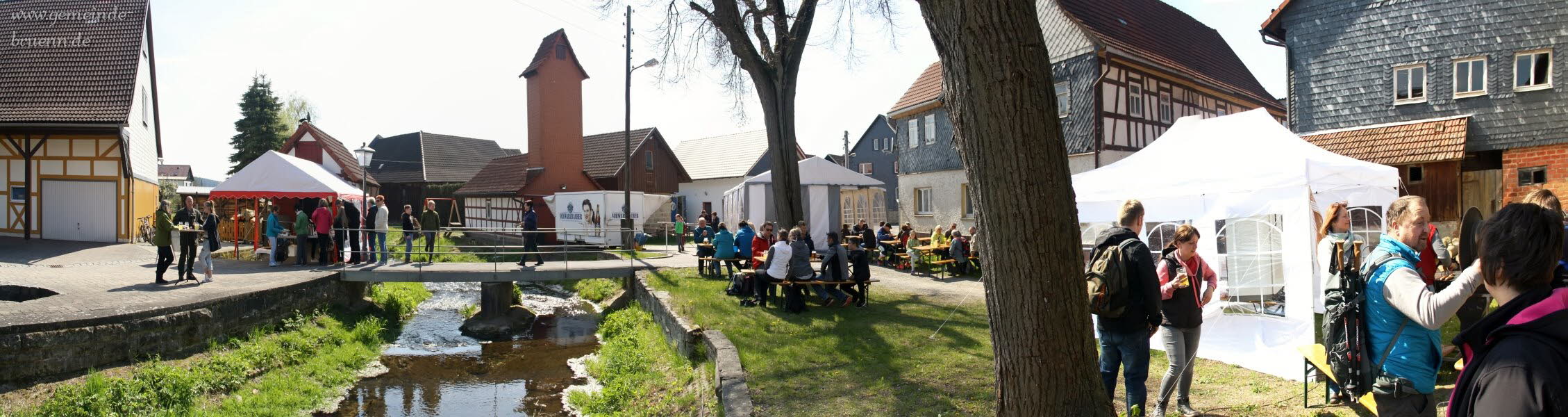 Frhlingsfest auf dem Dorfplatz 30.04.2017