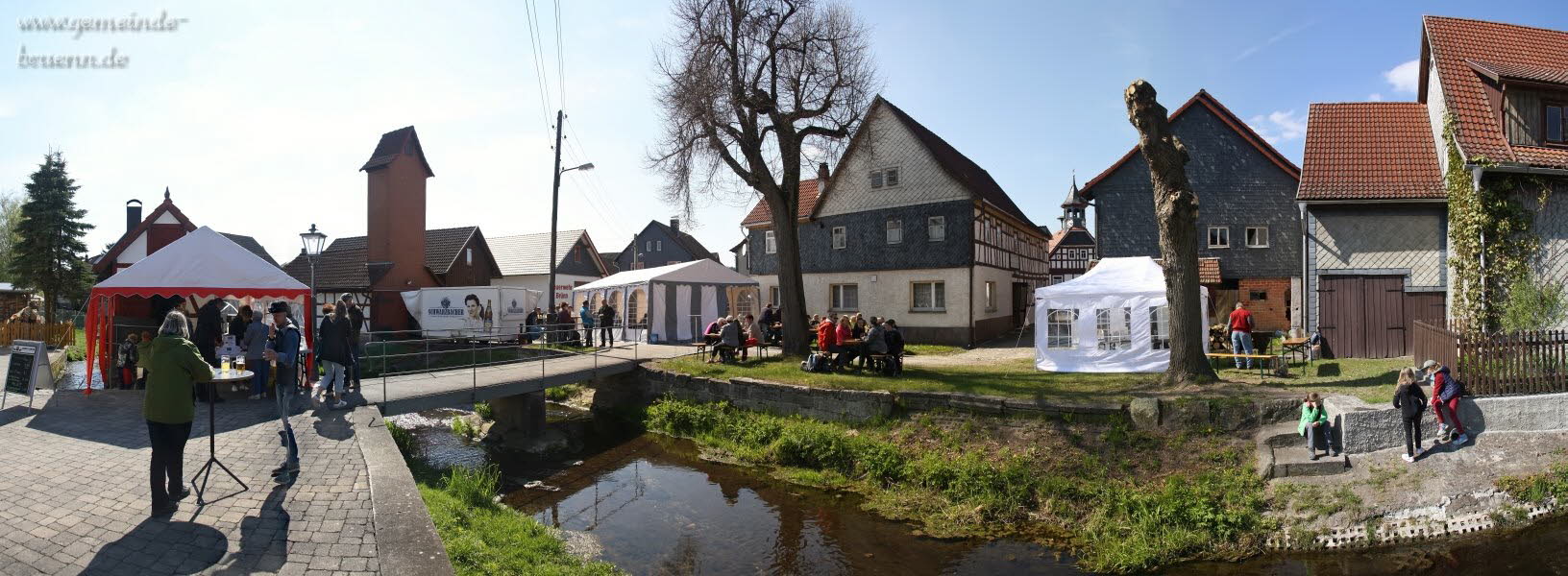 Frhlingsfest auf dem Dorfplatz 30.04.2017