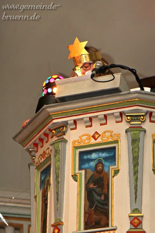 Krippenspiel in der Brnner Kirche 24.12.2017