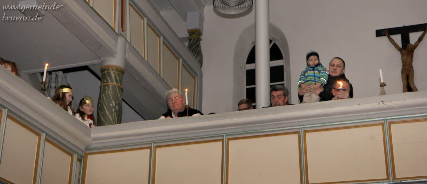 Krippenspiel in der Brnner Kirche 24.12.2017