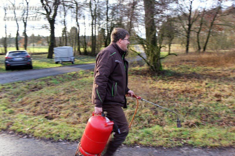 Christbaumverbrennung Br�nn 11.01.2020