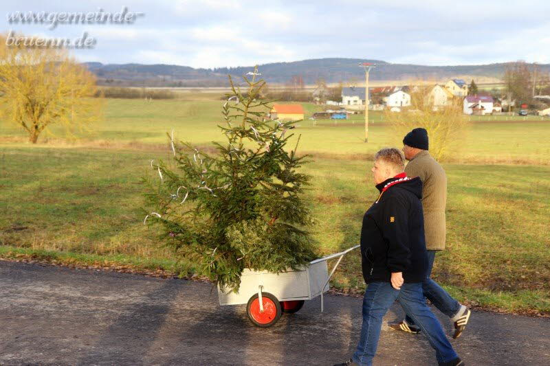Christbaumverbrennung Br�nn 11.01.2020