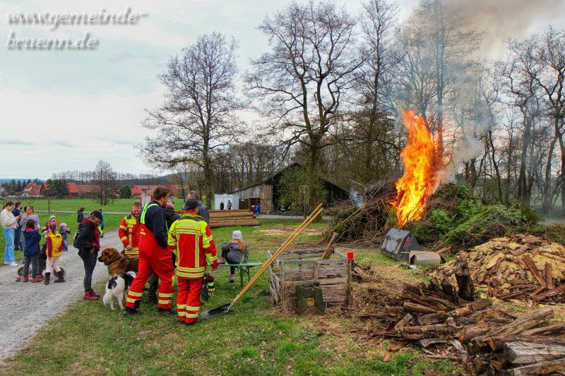 Osterfeuer Br�nn 14.04.2022