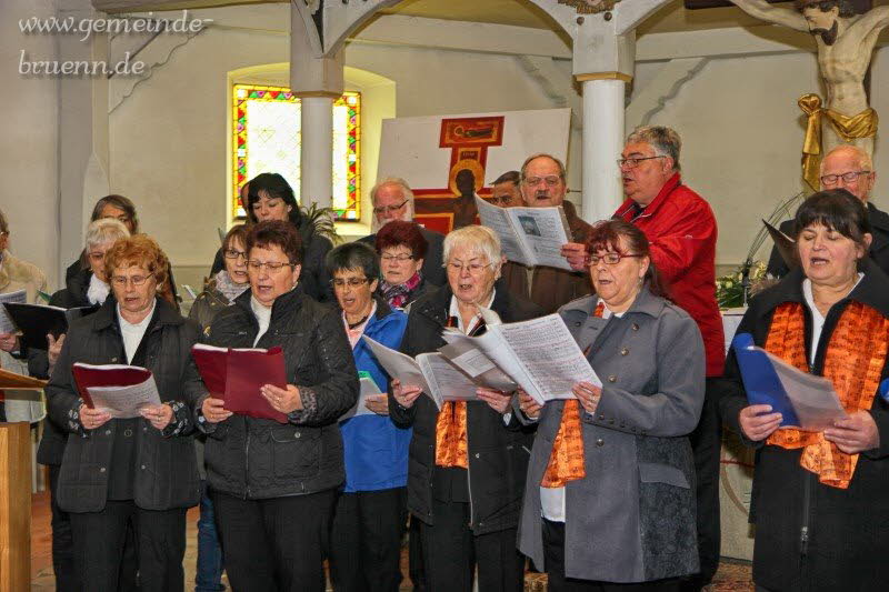 70 Jahre Kirchenchor Br�nn, Kirchenchortreffen 24.04.2016