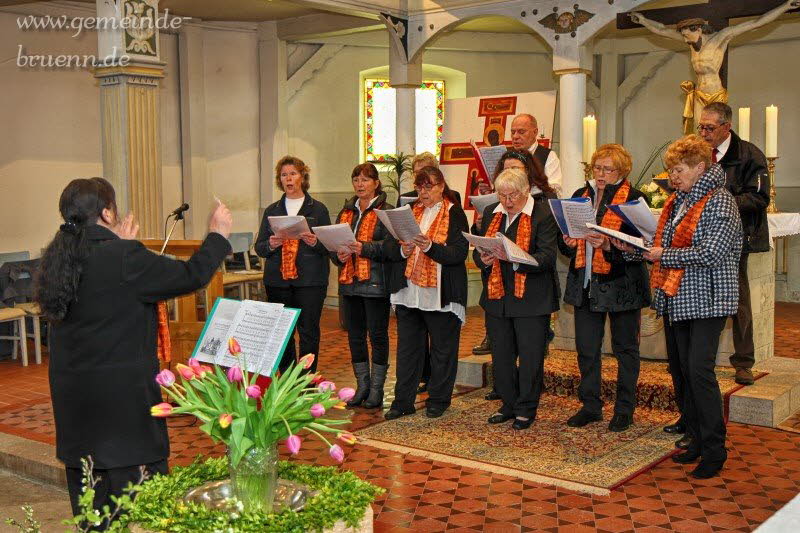 70 Jahre Kirchenchor Br�nn, Kirchenchortreffen 24.04.2016