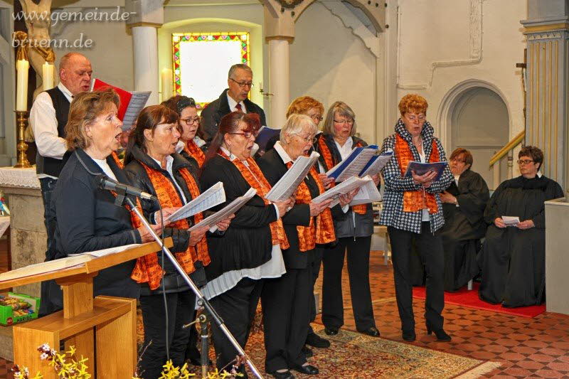 70 Jahre Kirchenchor Br�nn, Kirchenchortreffen 24.04.2016