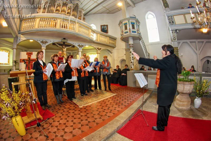 70 Jahre Kirchenchor Br�nn, Kirchenchortreffen 24.04.2016