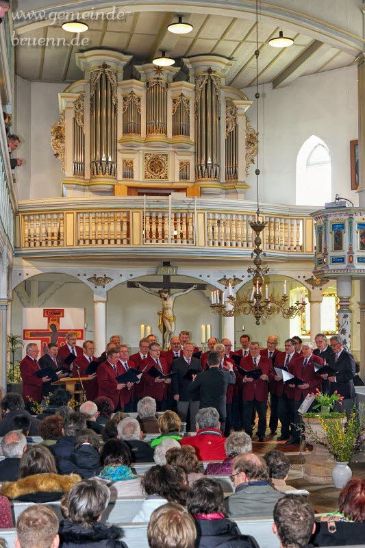 70 Jahre Kirchenchor Br�nn, Kirchenchortreffen 24.04.2016