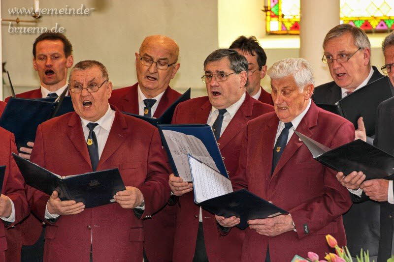 70 Jahre Kirchenchor Br�nn, Kirchenchortreffen 24.04.2016