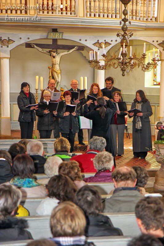 70 Jahre Kirchenchor Br�nn, Kirchenchortreffen 24.04.2016