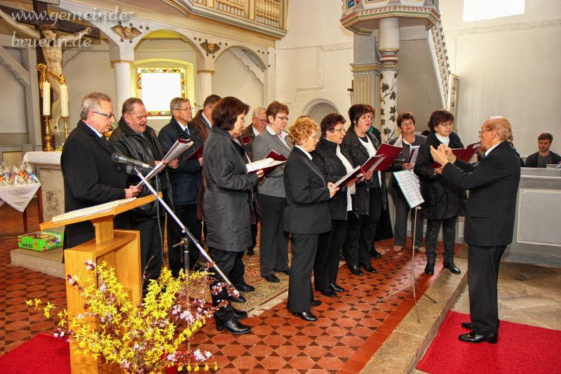 70 Jahre Kirchenchor Br�nn, Kirchenchortreffen 24.04.2016