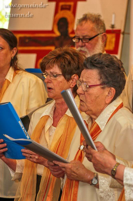 70 Jahre Kirchenchor Br�nn, Kirchenchortreffen 24.04.2016