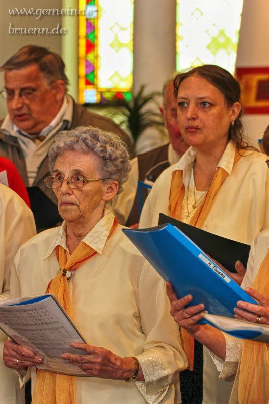 70 Jahre Kirchenchor Br�nn, Kirchenchortreffen 24.04.2016
