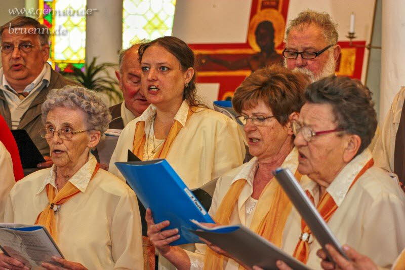 70 Jahre Kirchenchor Br�nn, Kirchenchortreffen 24.04.2016