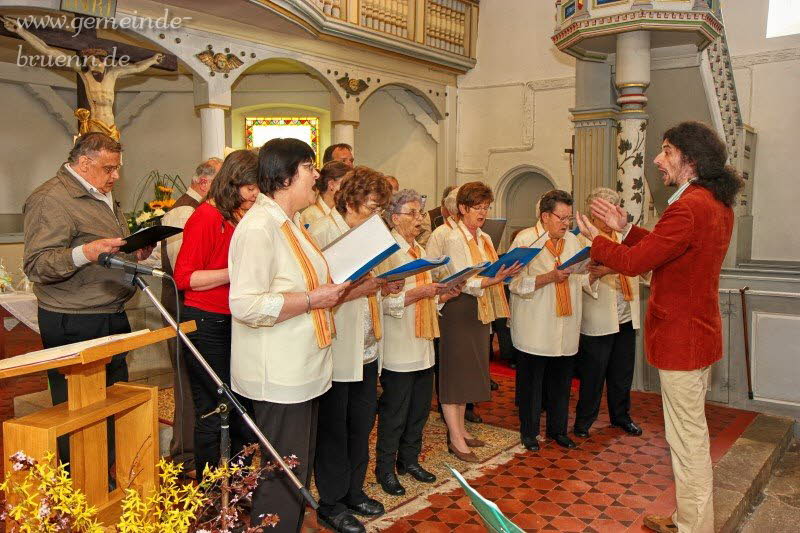 70 Jahre Kirchenchor Br�nn, Kirchenchortreffen 24.04.2016