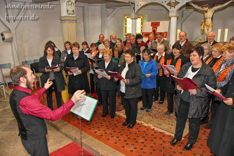 70 Jahre Kirchenchor Br�nn, Kirchenchortreffen 24.04.2016