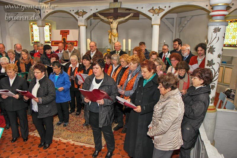 70 Jahre Kirchenchor Br�nn, Kirchenchortreffen 24.04.2016
