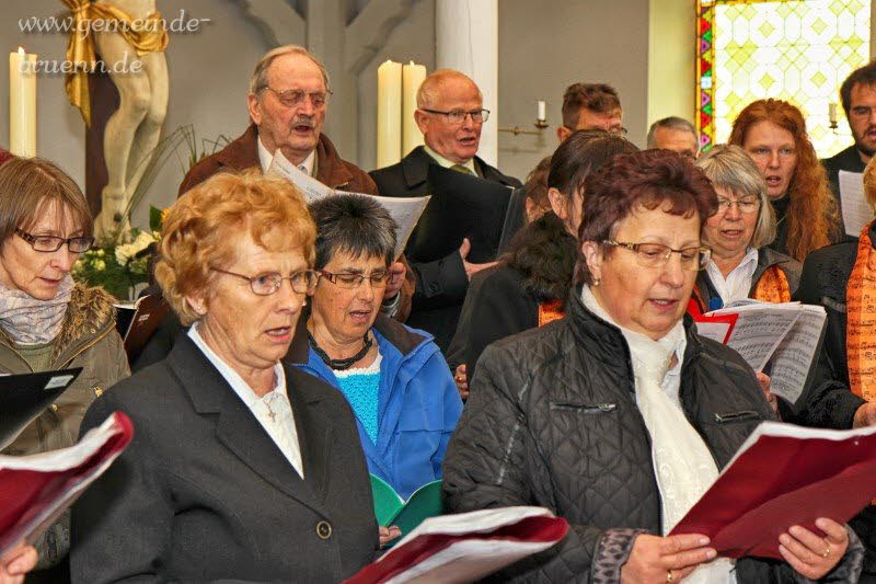 70 Jahre Kirchenchor Br�nn, Kirchenchortreffen 24.04.2016