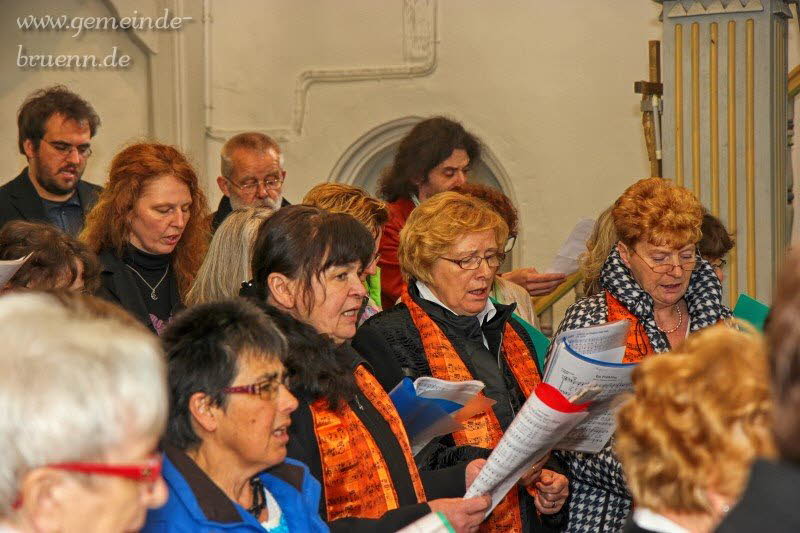 70 Jahre Kirchenchor Br�nn, Kirchenchortreffen 24.04.2016