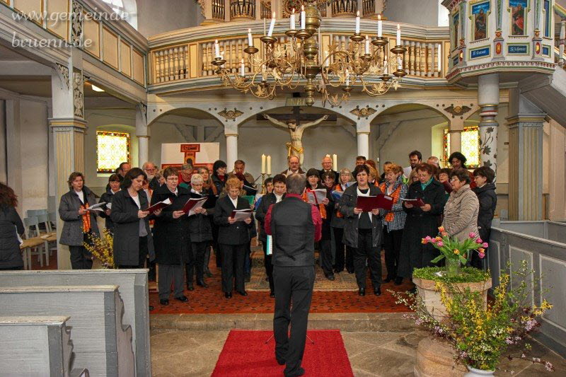 70 Jahre Kirchenchor Br�nn, Kirchenchortreffen 24.04.2016