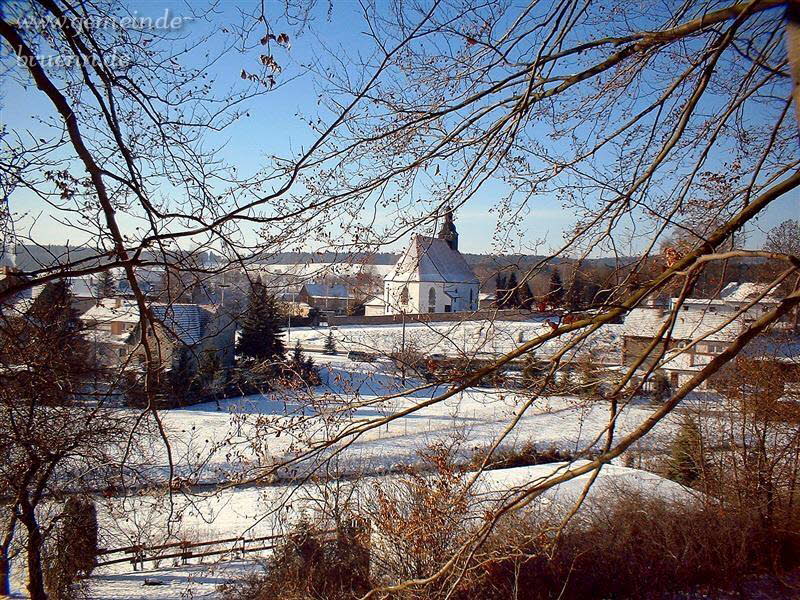 Kirche (Blick vom Waldweg Br�nner Berg aus)