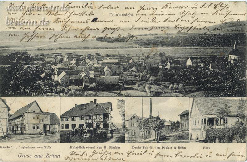 Postkarte von Brnn
