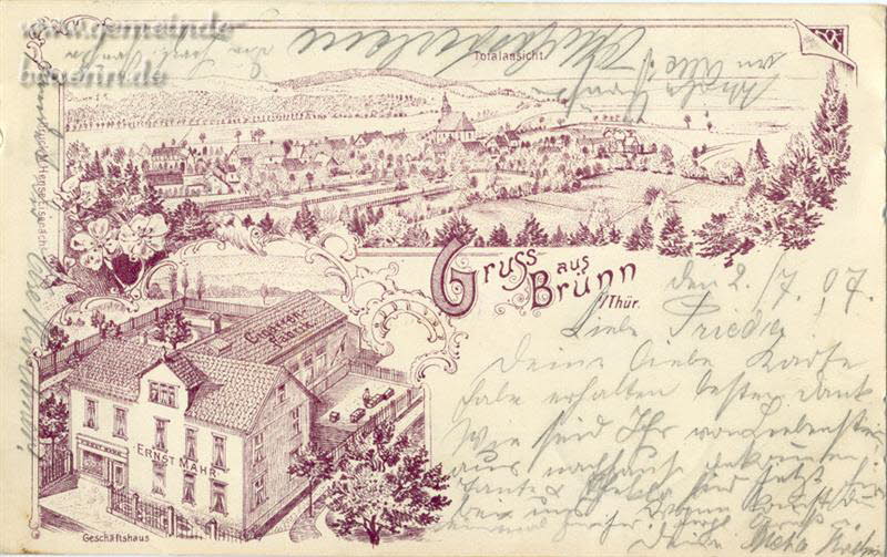 Postkarte von Brnn