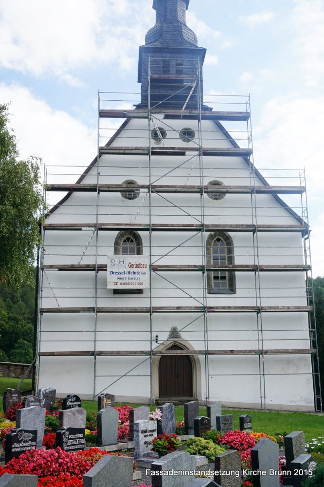 Westwand Kirche Brnn